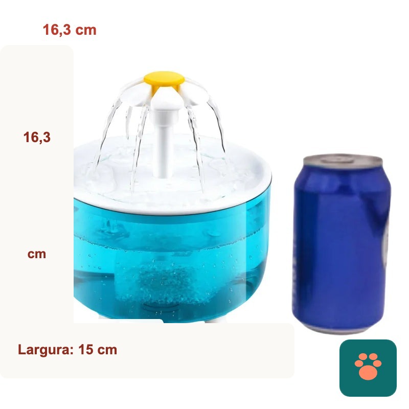 Bebedouro Inteligente com Filtro — Água Sempre Fresca para o Seu Pet