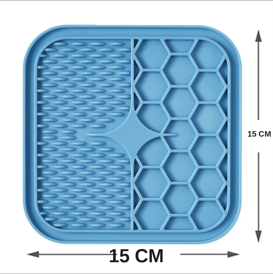 Tapete de Lambedura Pet Antiestresse - Silicone para Cães e Gatos