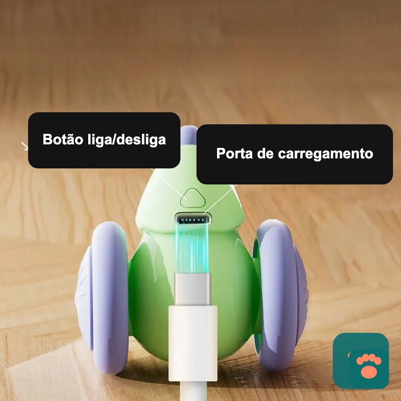 Brinquedo Interativo Patinha Smart — Diversão Automática Para Seu Pet Não Ficar Entediado