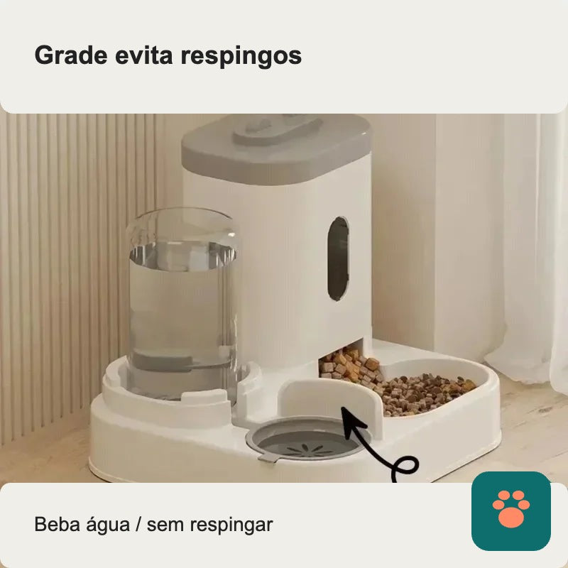 Comedouro Automático Patinha Smart — Alimentação na Hora Certa, Mesmo Longe de Casa