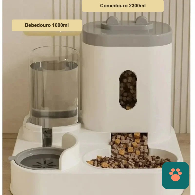 Comedouro Automático Patinha Smart — Alimentação na Hora Certa, Mesmo Longe de Casa