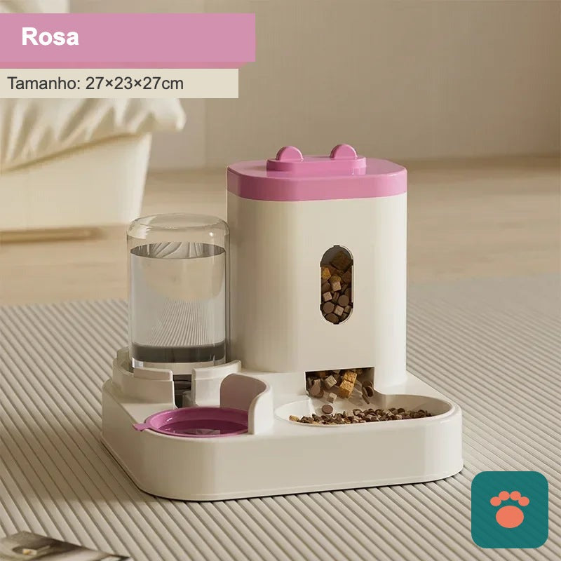 Comedouro Automático Patinha Smart — Alimentação na Hora Certa, Mesmo Longe de Casa