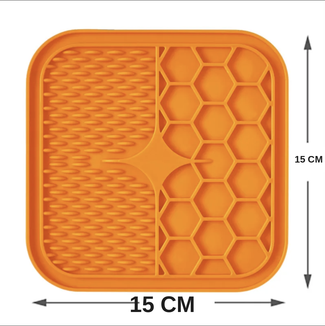 Tapete de Lambedura Pet Antiestresse - Silicone para Cães e Gatos